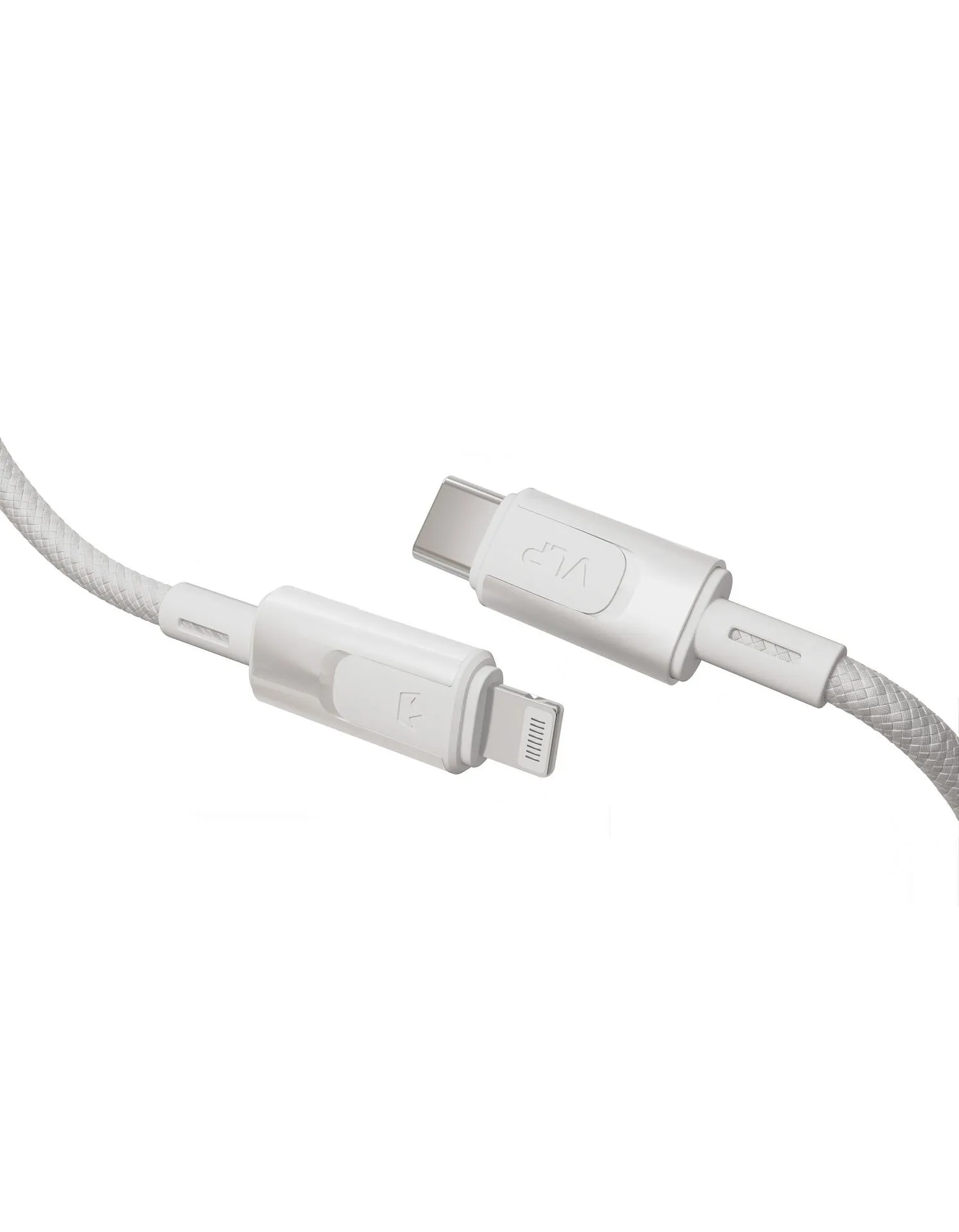 Дата-кабель VLP Force Line 30W USB-C + Lightning, 1.2m, белыйphoto7