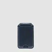 Кожаный картхолдер MagSafe с трекером Find My Piquadro AC6717B2/BLU2, синий