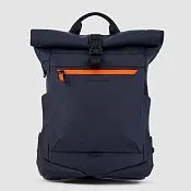 Рюкзак для ноутбука 15,6" ролл-топ, водоотталкивающий Piquadro CA6291C2OW/BLU, синий