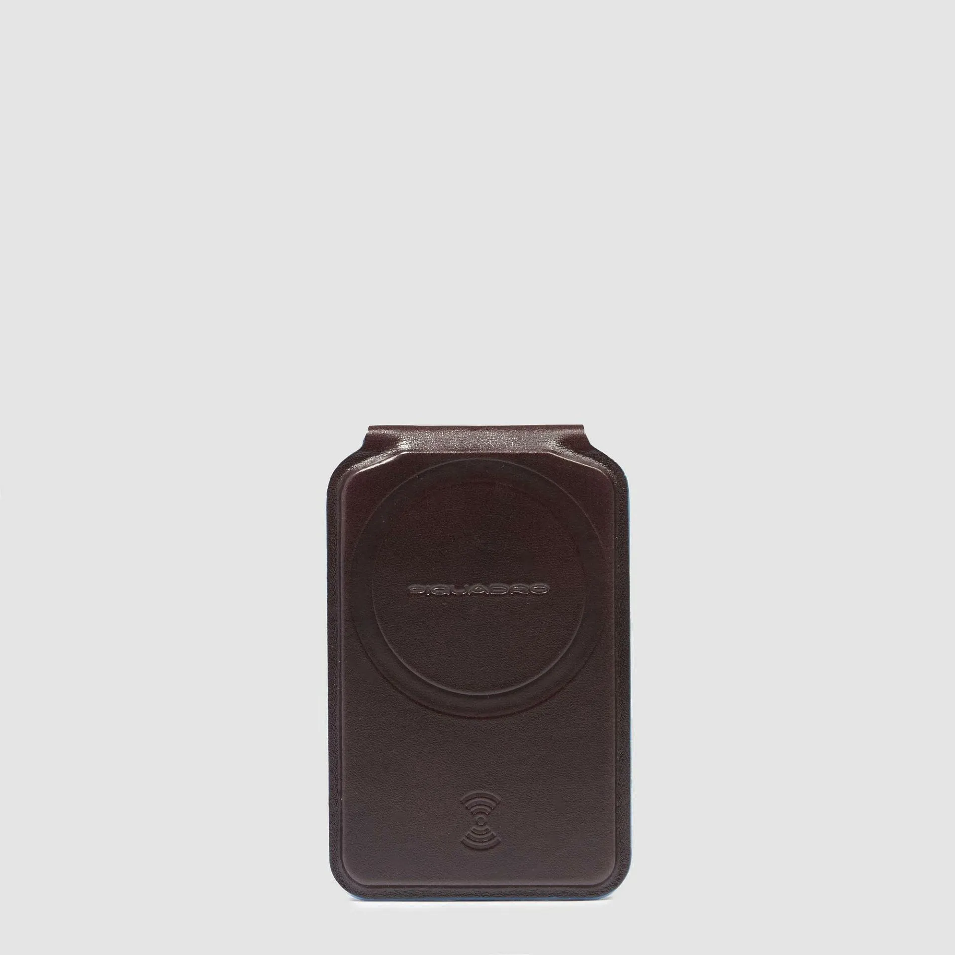 Кожаный картхолдер MagSafe с трекером Find My Piquadro AC6717B2/MO, коричневыйphoto1