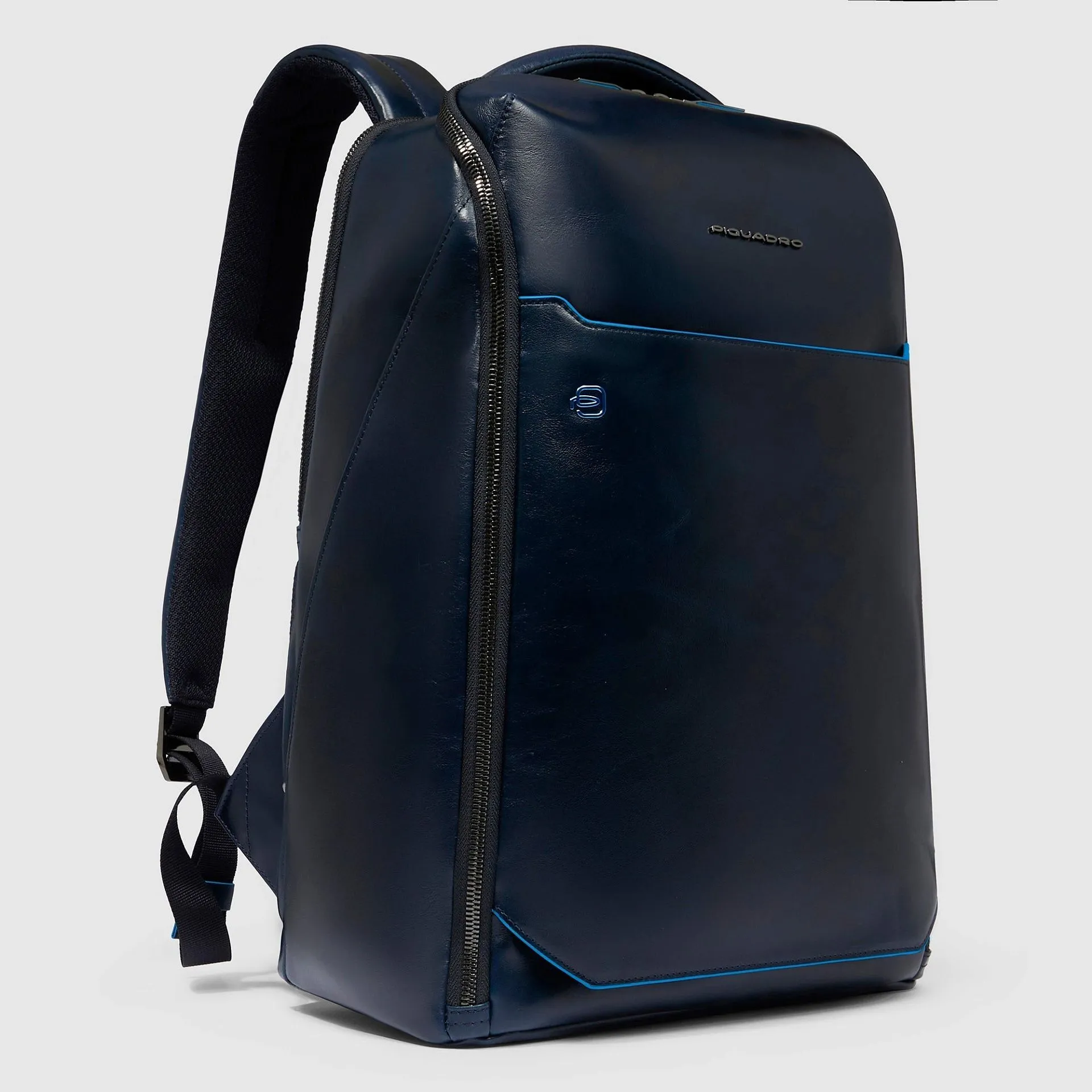 Кожаный рюкзак для ноутбука 15,6" Blue Square Piquadro CA6593B2/BLU2, синийphoto1