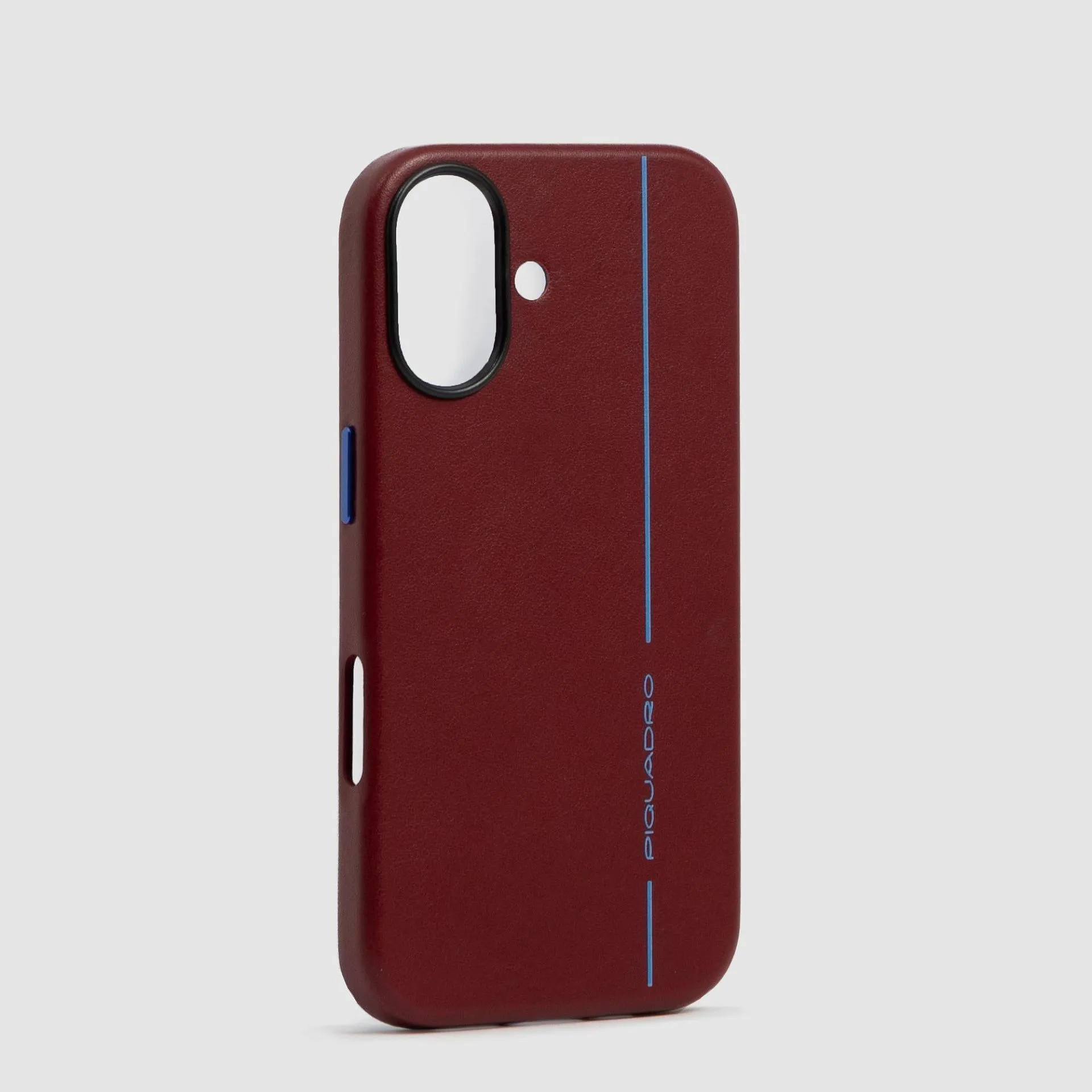 Кожаный чехол для iPhone 17 с MagSafe Piquadro AC7102B2/R, красныйphoto1