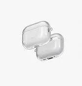 Чехол UNIQ Glase для AirPods Pro (3rd Gen), прозрачный (Crystalclear)
