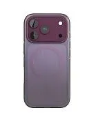 Чехол защитный VLP Pulse Case с MagSafe для iPhone 18 Pro, темно-вишневый