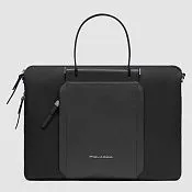 Женская сумка для ноутбука 15,6" с защитой RFID Piquadro CA4021W92T/N, чёрный