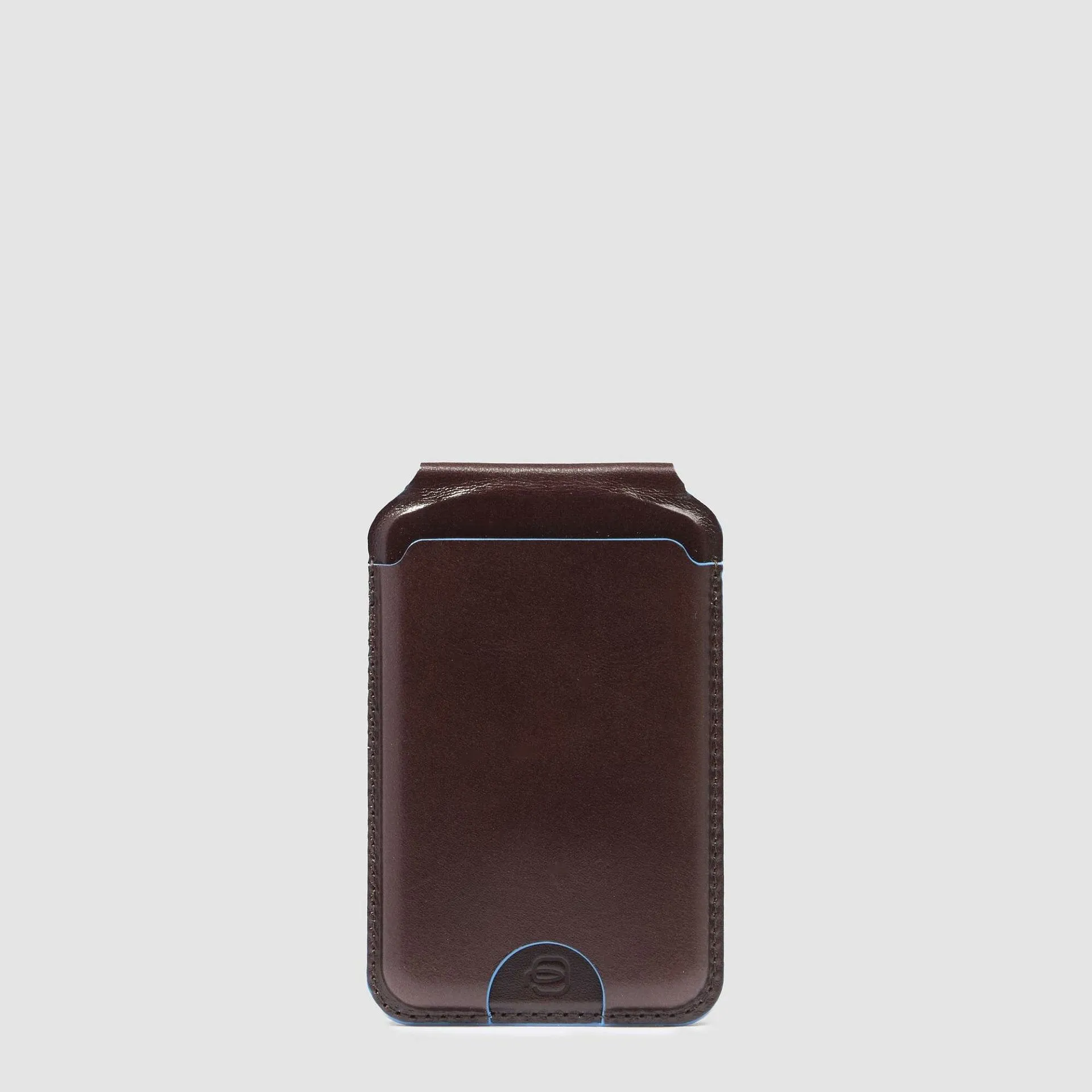 Кожаный картхолдер MagSafe с трекером Find My Piquadro AC6717B2/MO, коричневыйphoto0