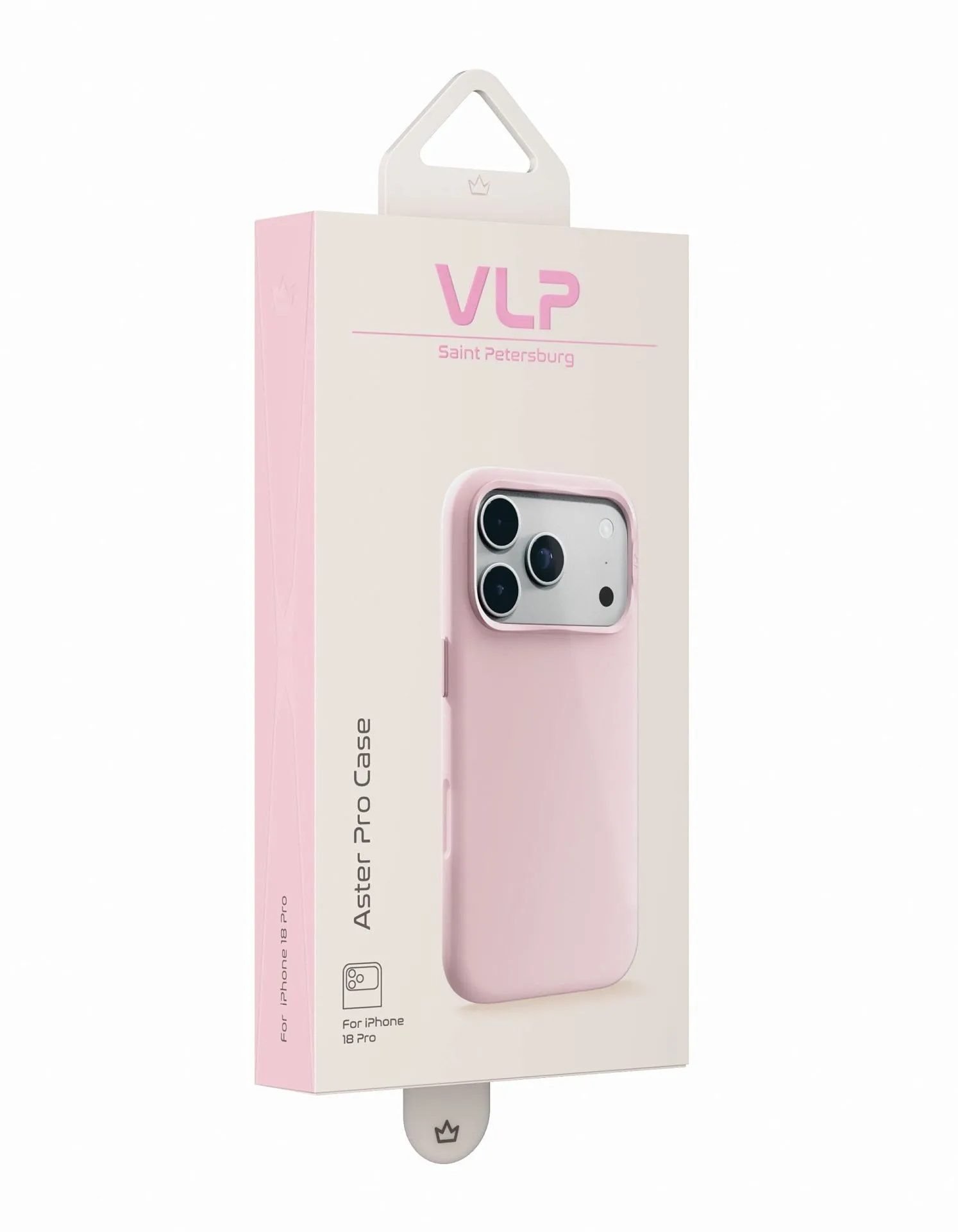 Чехол защитный VLP Aster Pro Case с MagSafe для iPhone 18 Pro, розовыйphoto10
