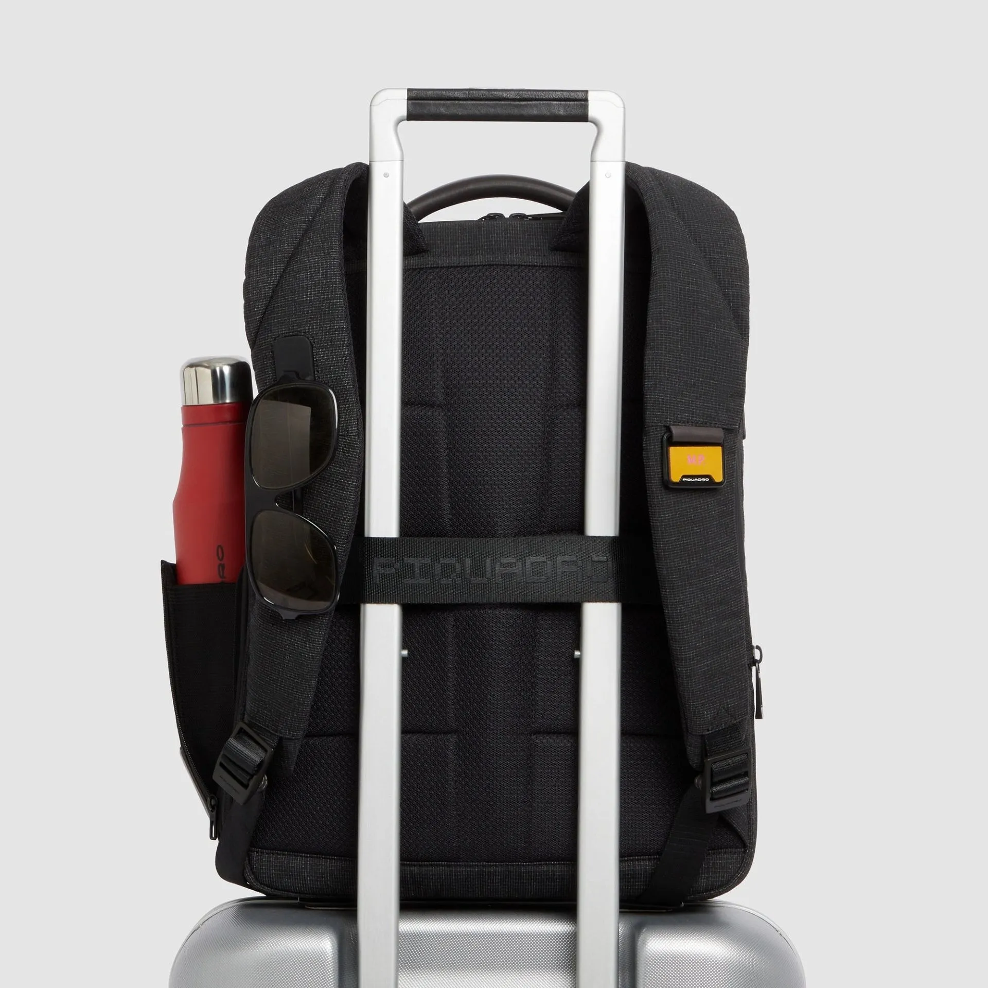 Рюкзак для ноутбука 14" с системой расширения Piquadro CA7188W145/GRS, серыйphoto2