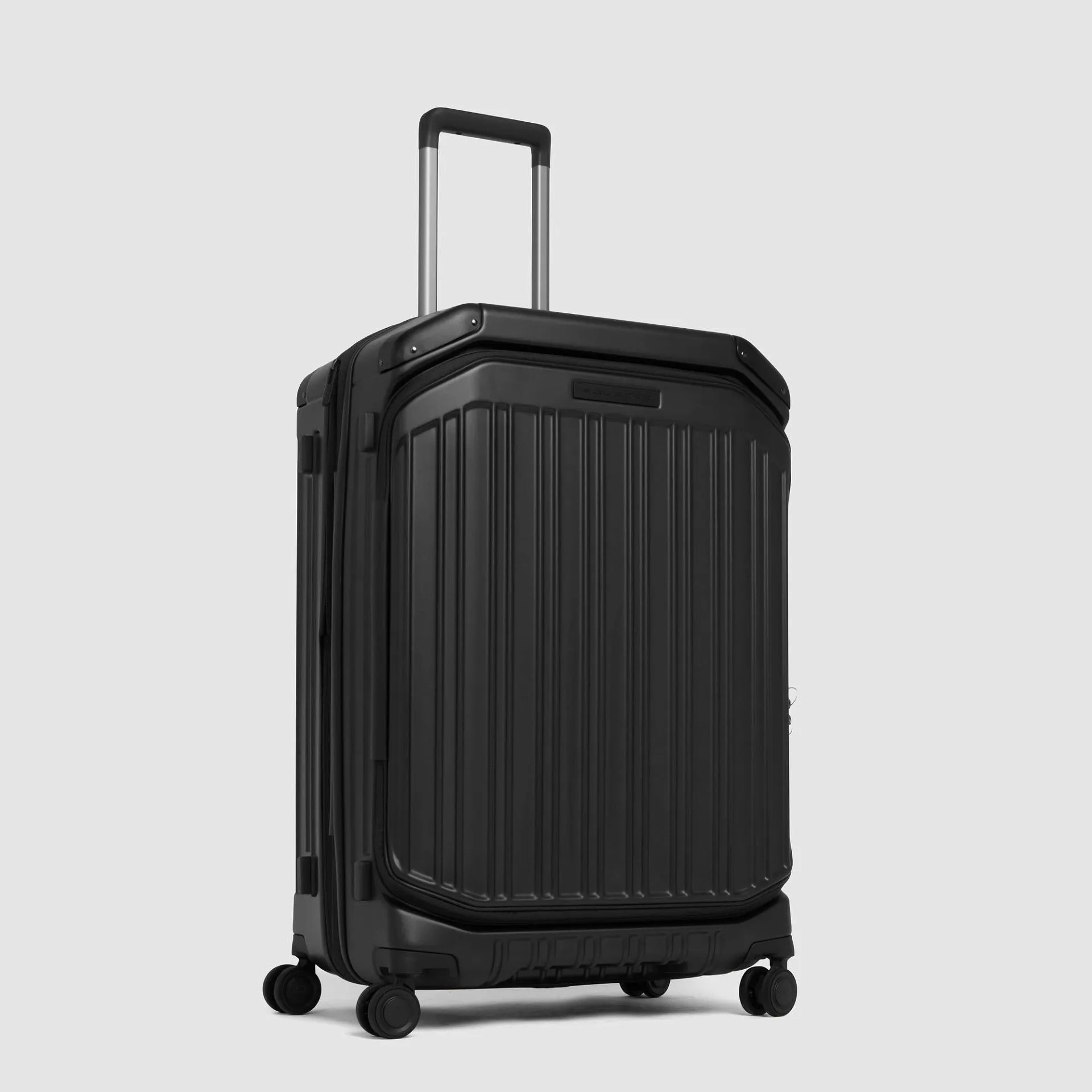 Расширяемый чемодан на 4 колёсах с двойным доступом Piquadro BV7246PQL/NO, чёрныйphoto1