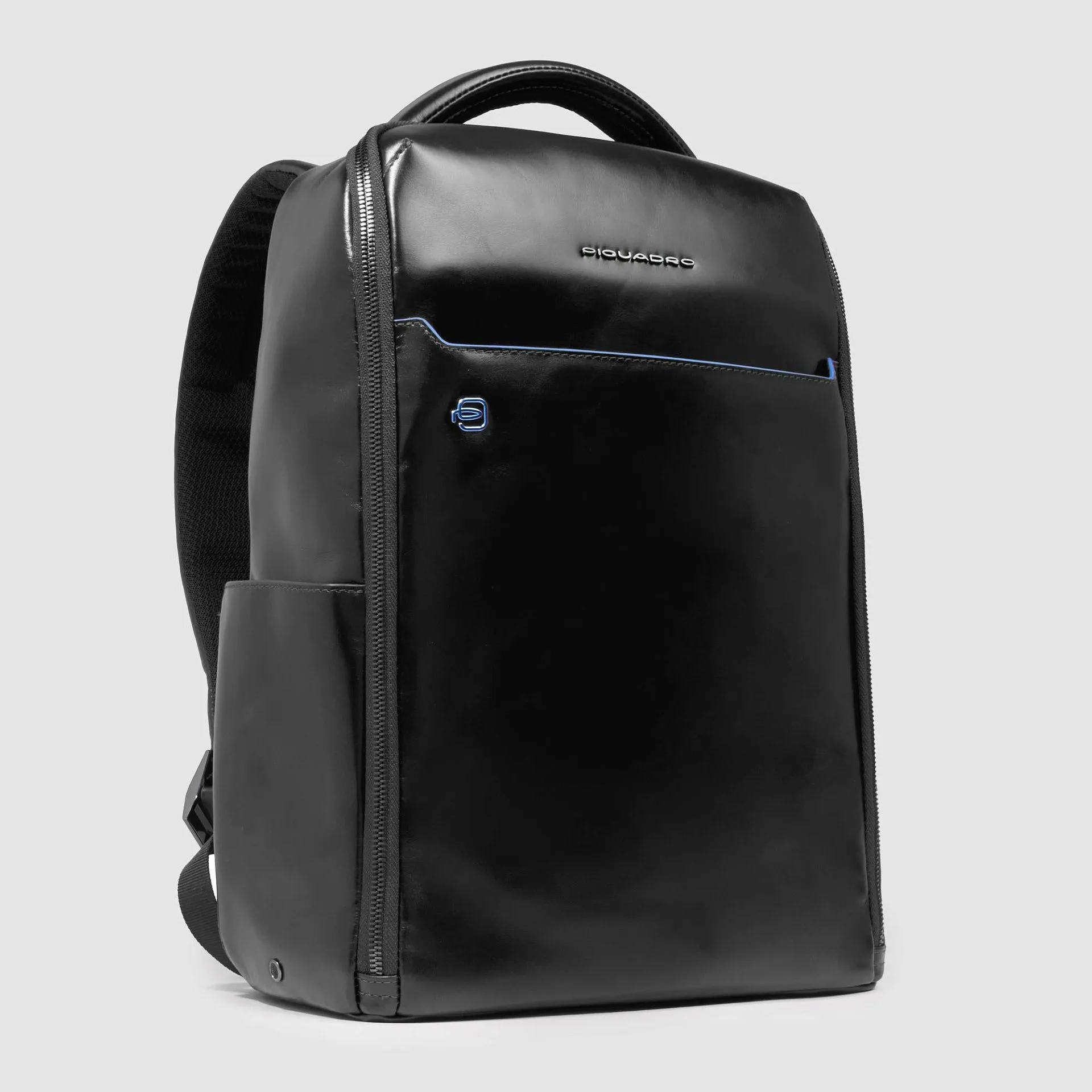 Кожаный рюкзак для ноутбука 14" с защитой RFID Piquadro CA6858B2/N, чёрныйphoto1