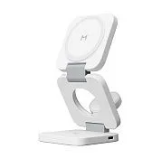 Беспроводное зарядное устройство Magssory Flex 3 в 1 White