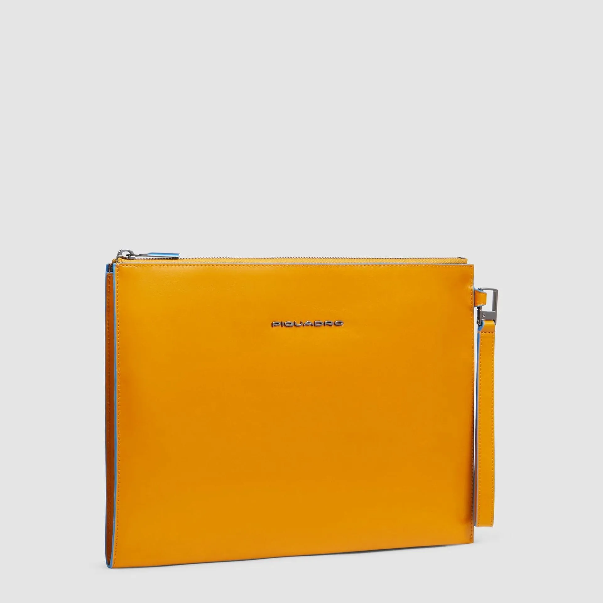 Мужской клатч из кожи для iPad 11" Blue Square Piquadro AC6510B2/G, жёлтыйphoto1