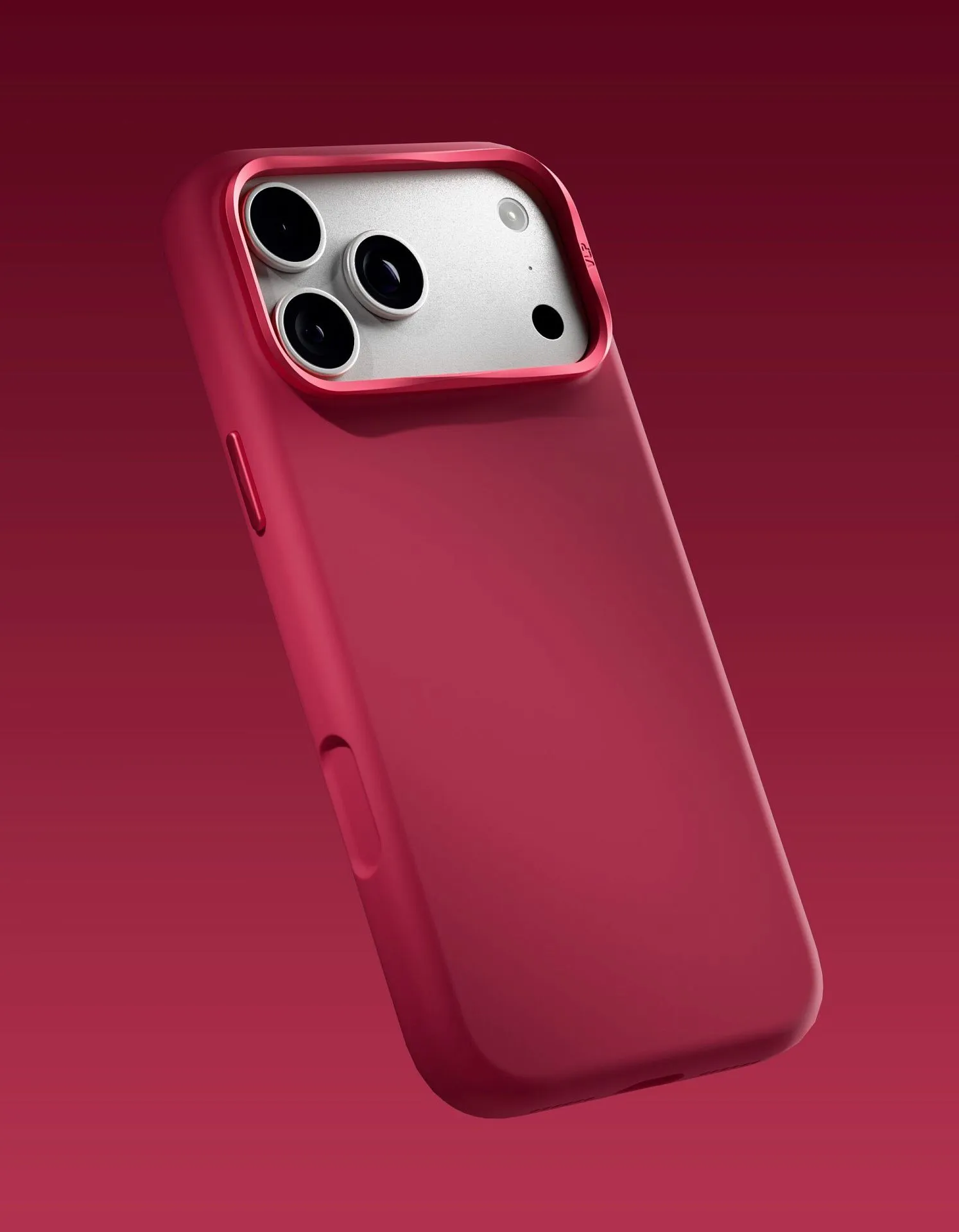 Чехол защитный VLP Aster Pro Case с MagSafe для iPhone 18 Pro Max, красныйphoto2