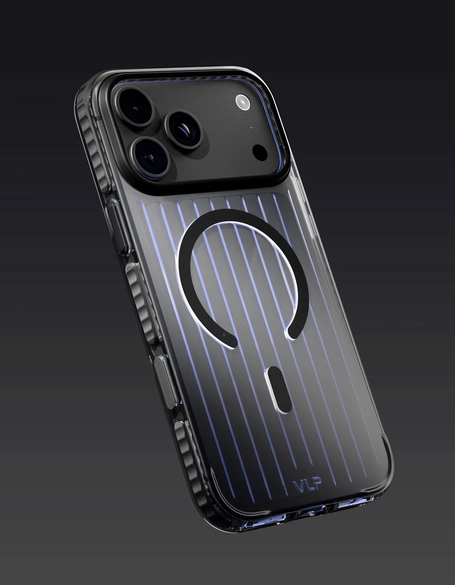 Чехол защитный VLP Pulse Case с MagSafe для iPhone 18 Pro, черныйphoto1