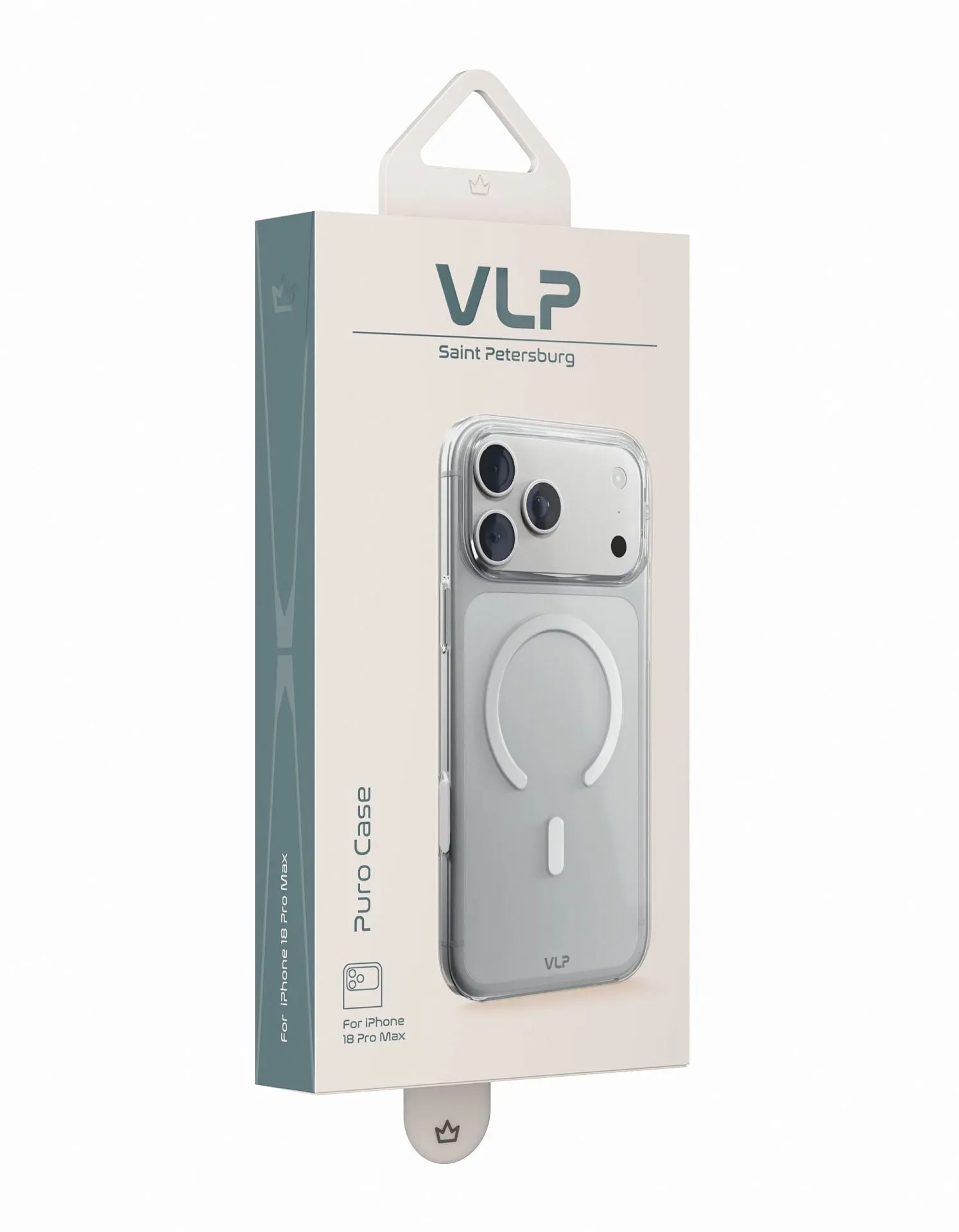 Чехол защитный VLP Puro Case с MagSafe для iPhone 18 Pro Max, прозрачныйphoto9