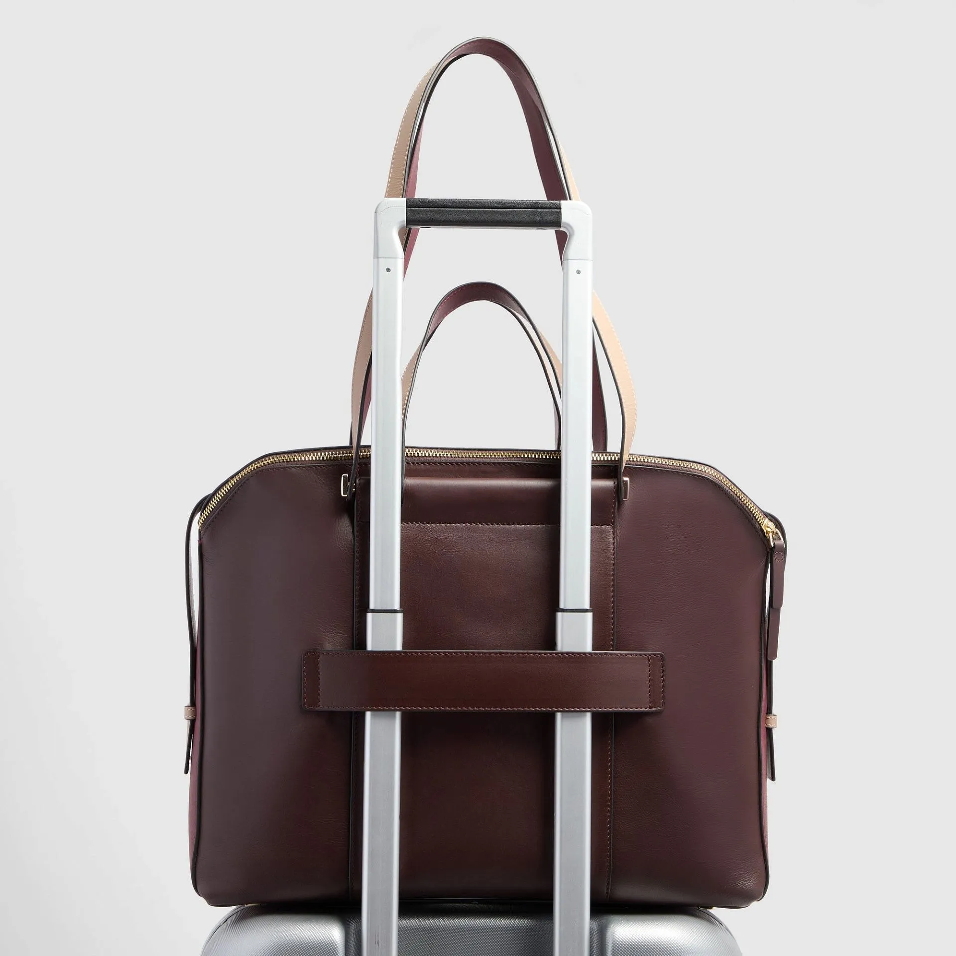Женская кожаная сумка для ноутбука 14" Piquadro BD4574W92/BORO, бордовыйphoto2