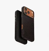 Чехол UNIQ Keva Edge для iPhone 17 Pro Max, оранжевый (Rust Orange)
