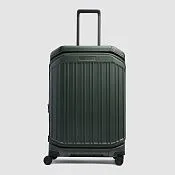 Расширяемый чемодан на 4 колёсах с двойным доступом Piquadro BV7246PQL/VEO2, зелёный