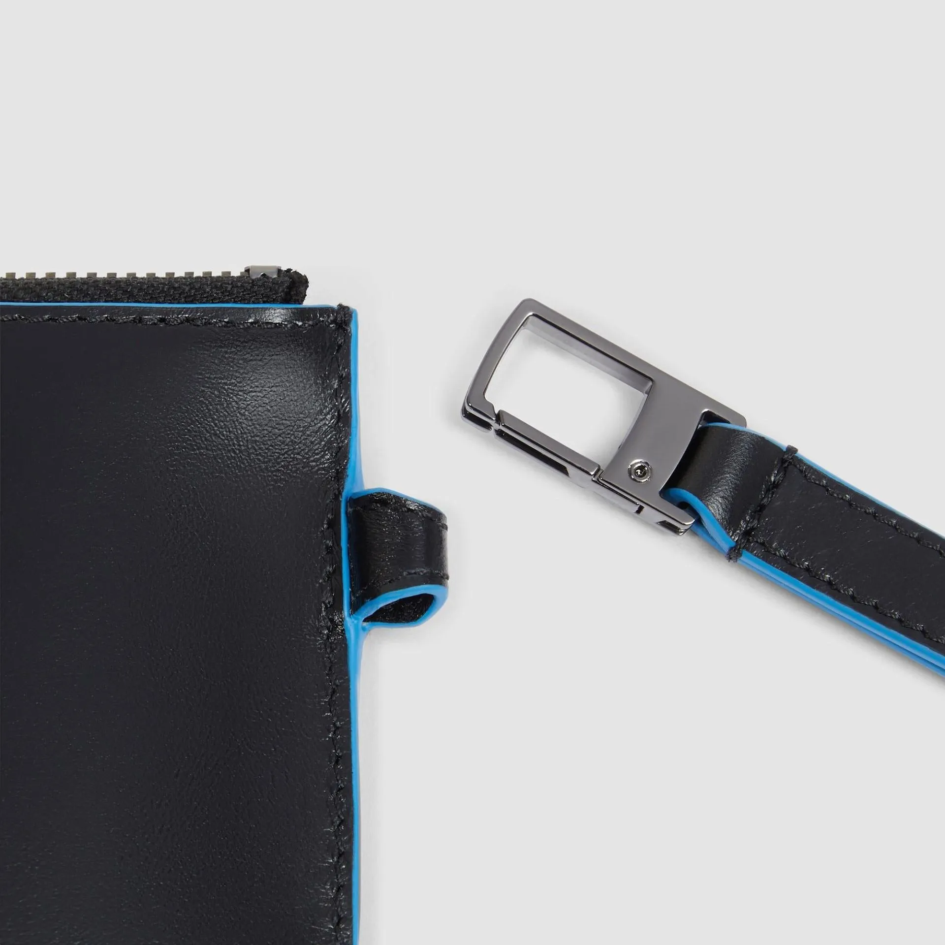 Кожаный клатч для iPad mini с карманом для AirPods Piquadro AC6509B2/N, чёрныйphoto4