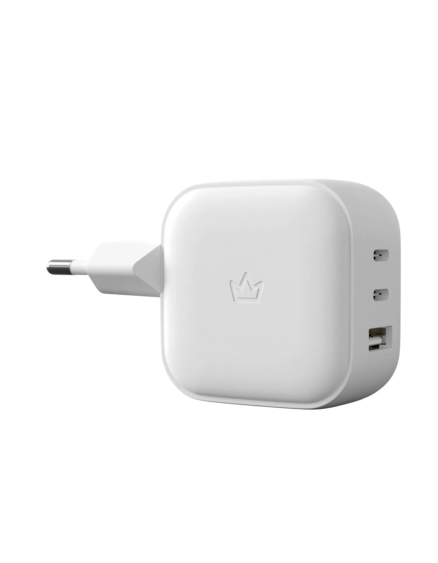 Сетевое зарядное устройство VLP G-Charge 65Вт USB-C+USB-C+USB-A, PD, QC, белыйphoto1