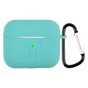 Силиконовый чехол для AirPods 3 Аквамариновый