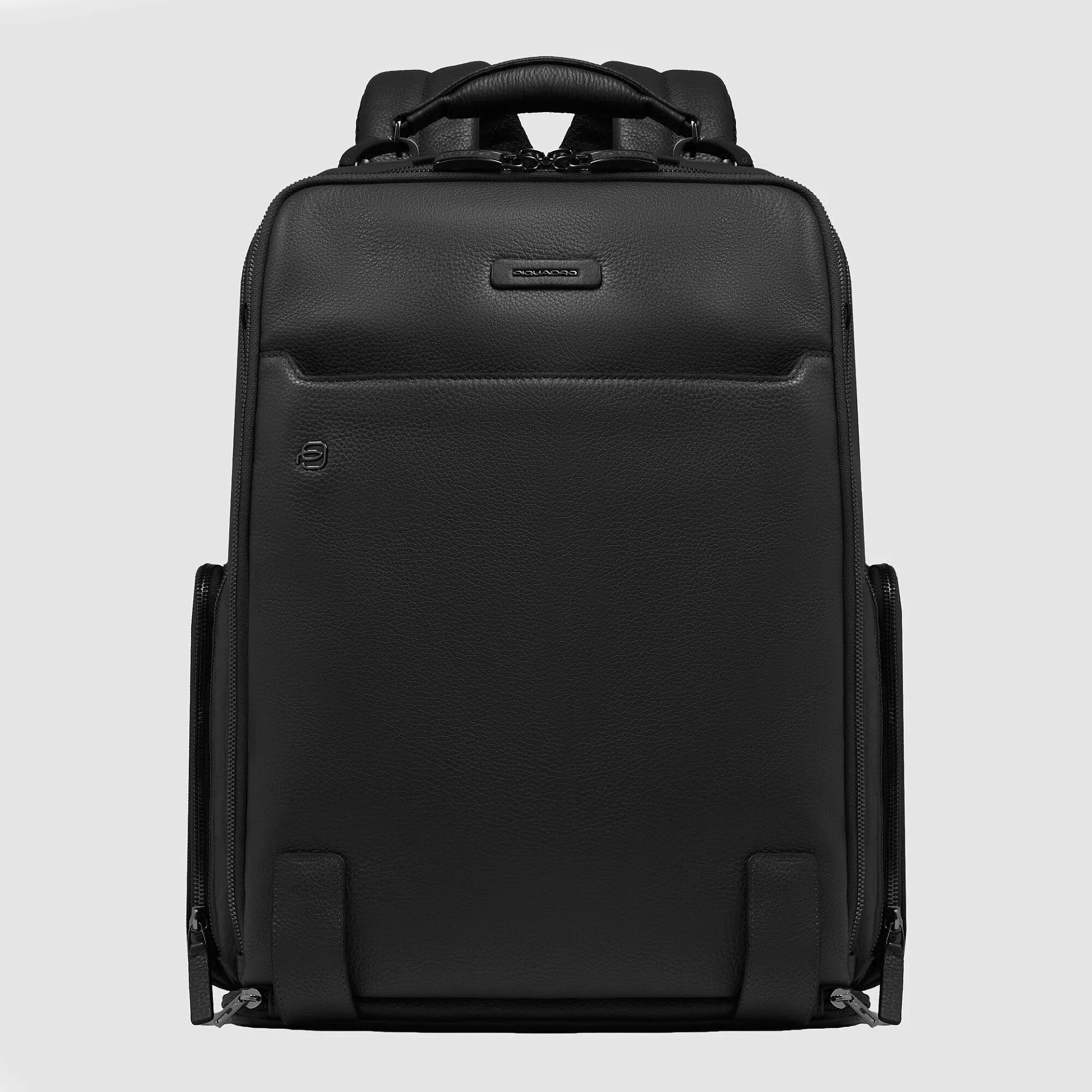 Дорожный кожаный рюкзак для ноутбука 15,6" Piquadro CA7107MOSBM/N, чёрныйphoto0