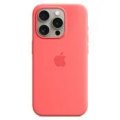 Силиконовый чехол MagSafe для iPhone 15 Pro Гуава