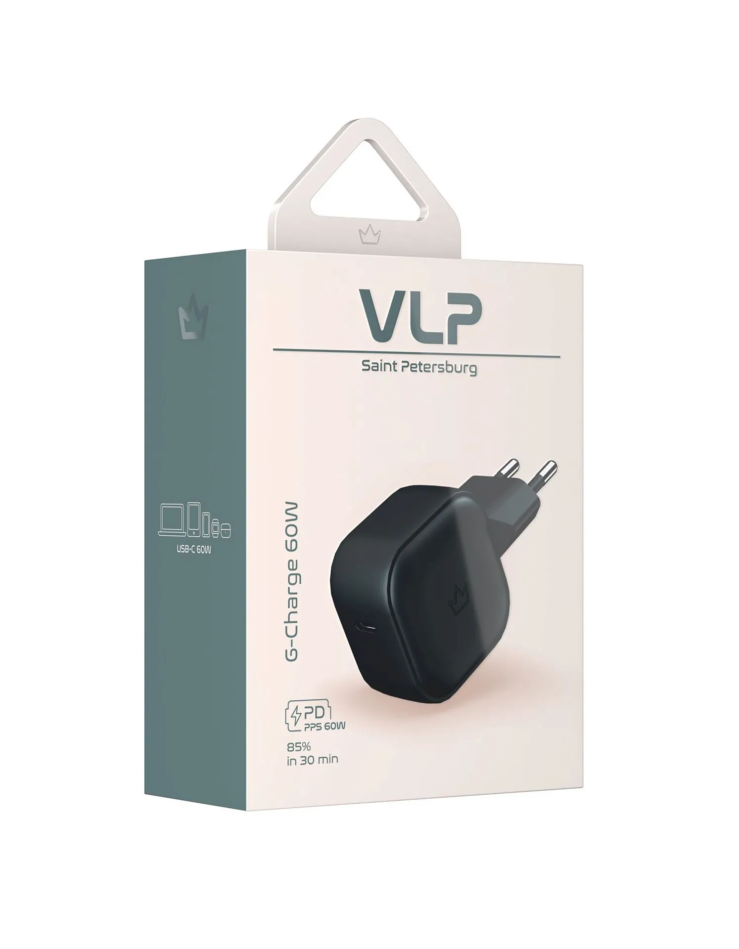 Сетевое зарядное устройство VLP G-Charge 60Вт USB-C, черныйphoto8