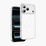 Чехол защитный KEEPHONE GLAZE для iPhone 17 Pro Max / iPhone 18 Pro Max, прозрачный