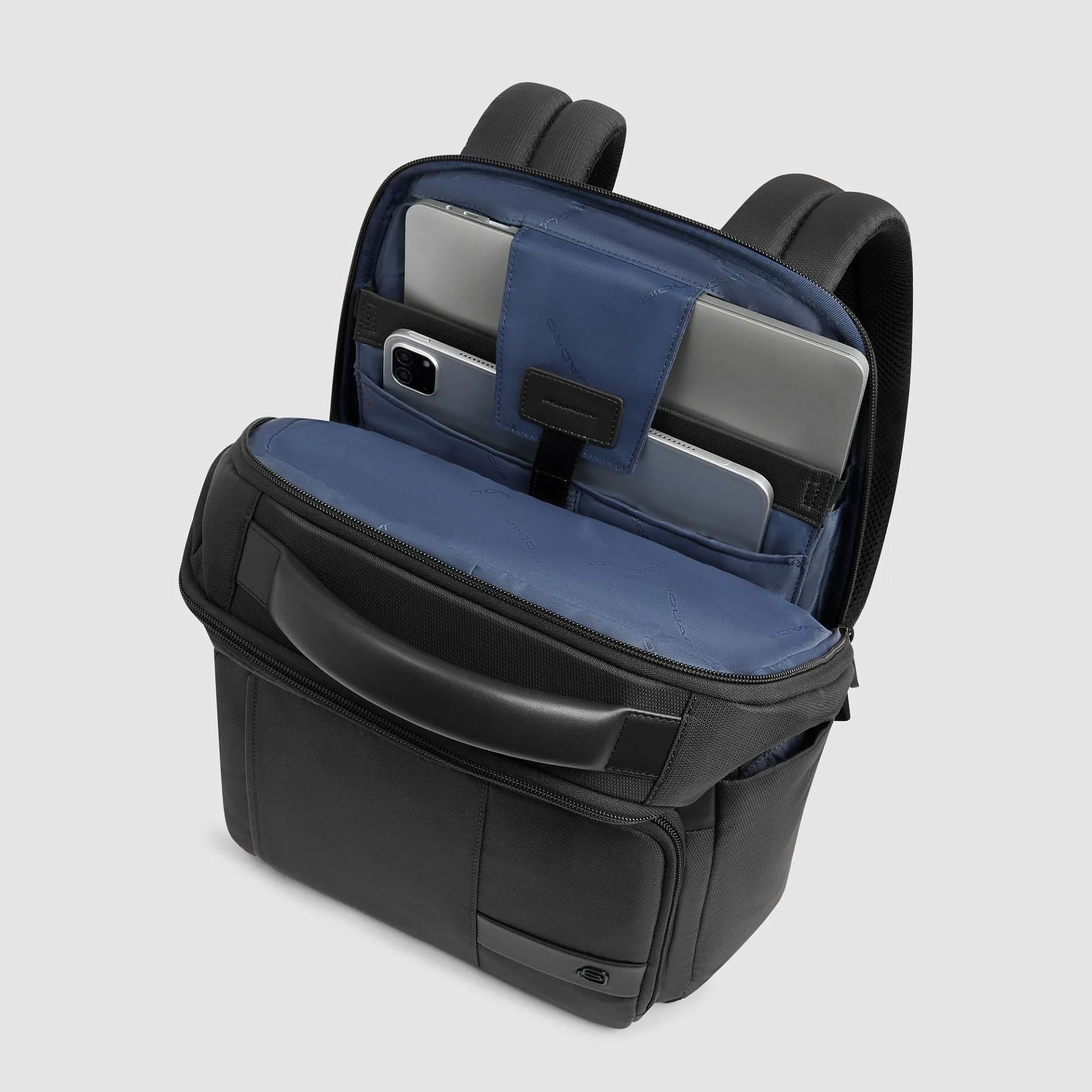 Рюкзак для ноутбука 14" с RFID-защитой карт Piquadro CA6238W129/N, чёрныйphoto3