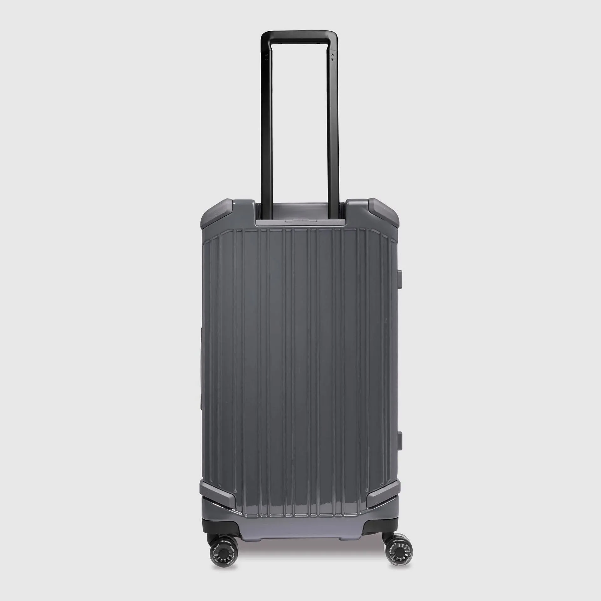 Жёсткий чемодан на 4 колёсах с замком TSA Piquadro BV6699POP/GR, серыйphoto2