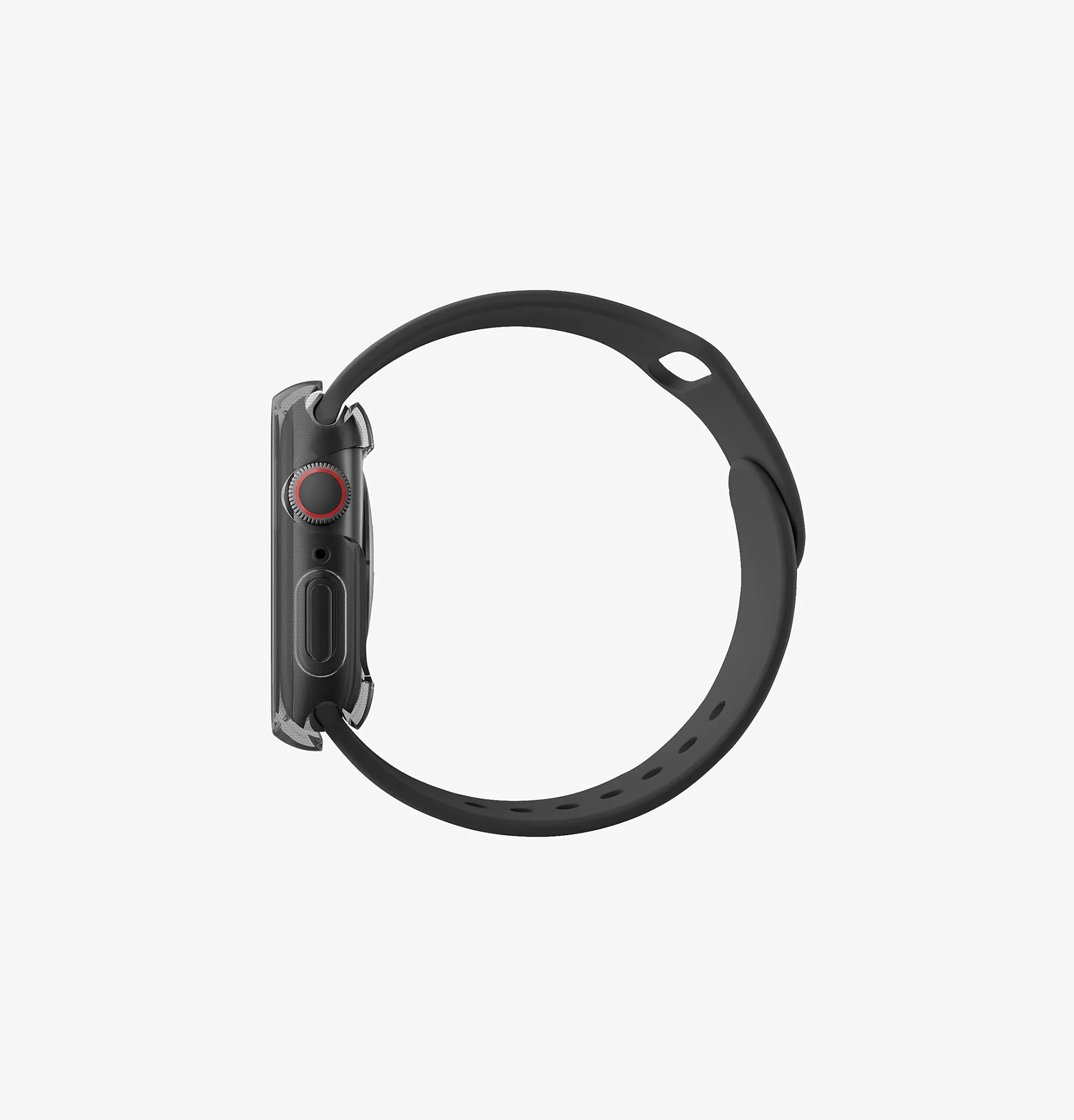 Чехол UNIQ Garde Slim для Apple Watch 44 мм, серый (Smoke)photo2