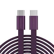 Магнитный кабель Magssory Edge C 60W USB-C, 1,2м Burgundy