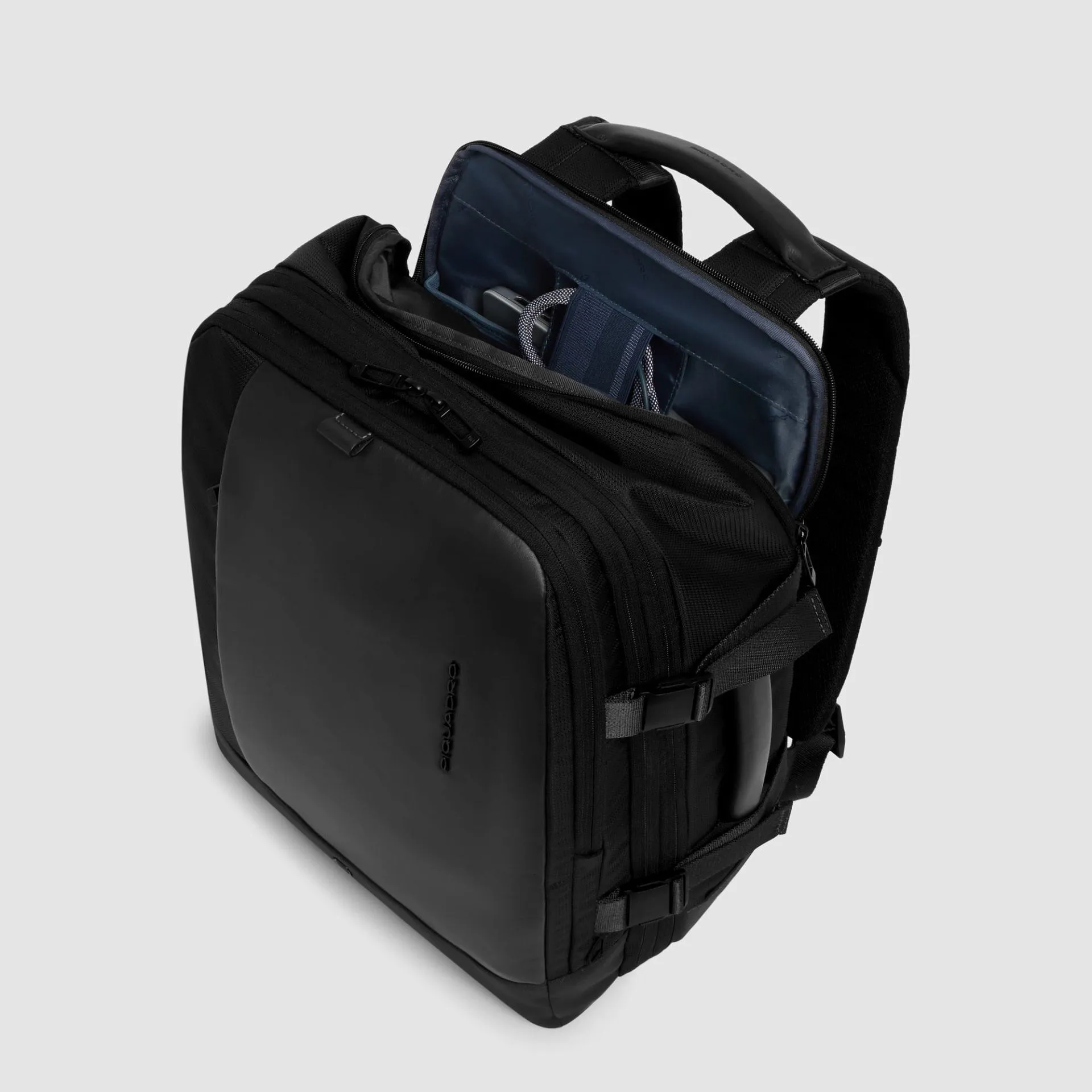 Дорожный рюкзак для ноутбука 15,6" с расширением объёма Piquadro CA7192W145/N, чёрныйphoto3