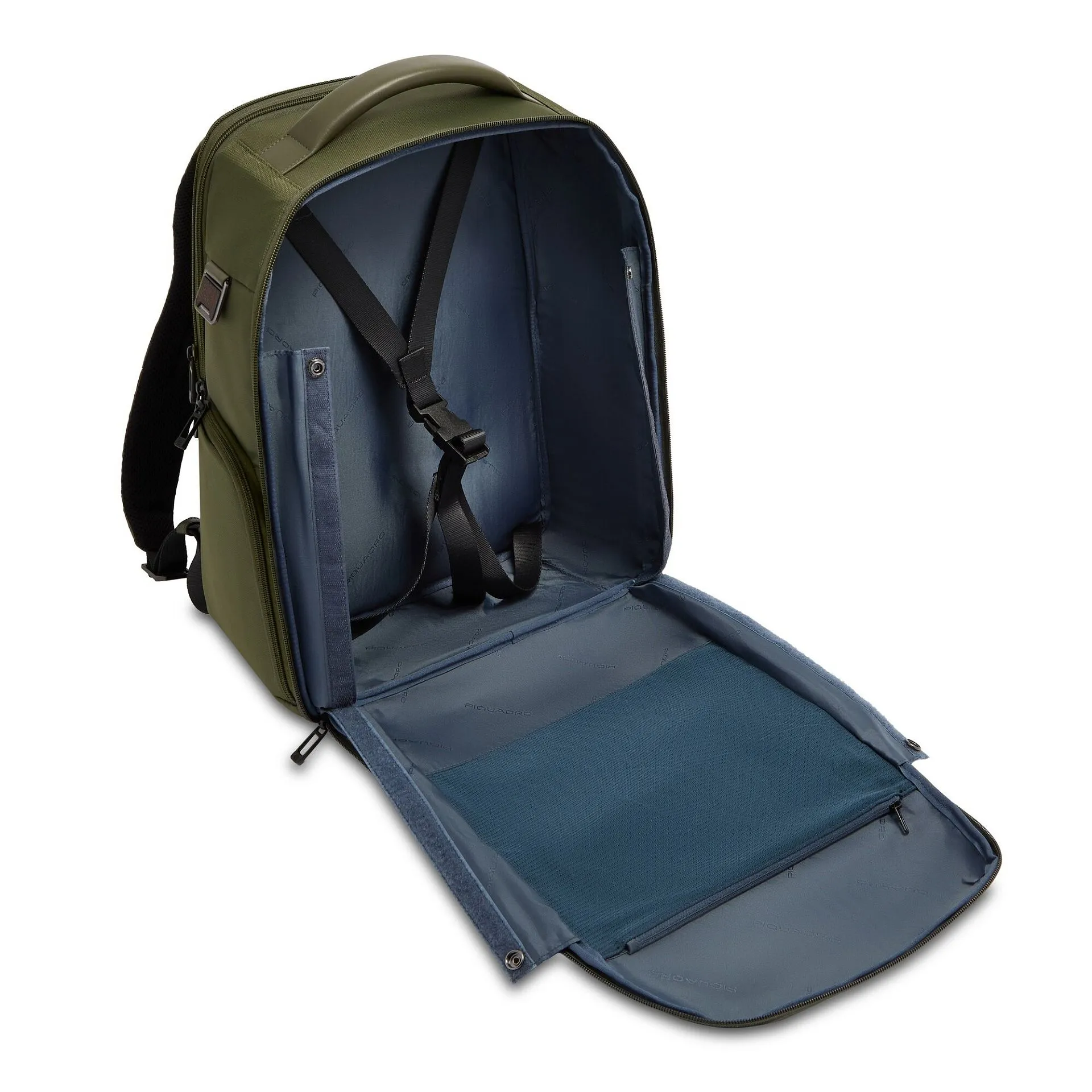 Расширяемый рюкзак для ноутбука 15,6" Piquadro CA6239W129/VE3, зелёныйphoto5