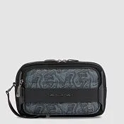Мужской клатч со съёмным ремешком на руку Piquadro AC7273W150/BLUS, синий - blu scozzese