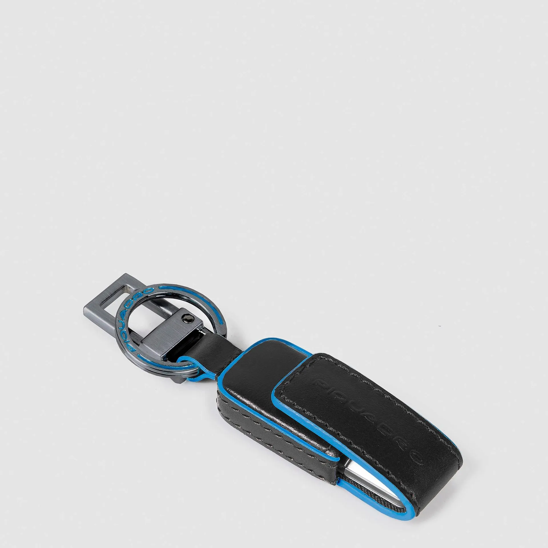 Кожаный брелок с USB-накопителем 256 ГБ Piquadro AC6567B2/N, чёрныйphoto0