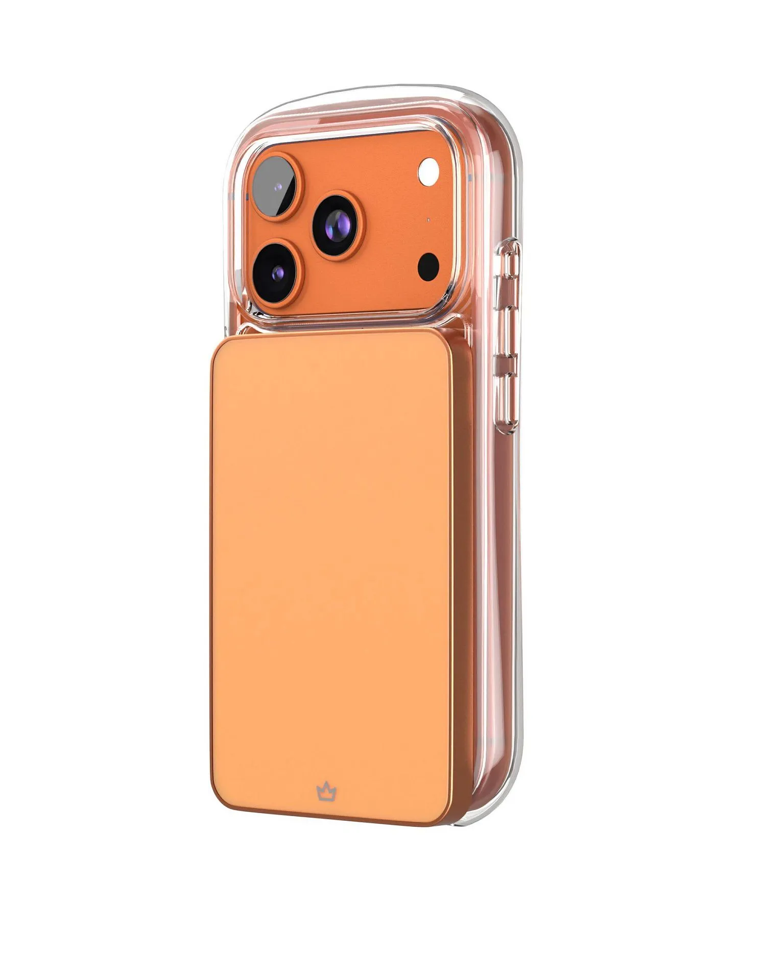Чехол защитный VLP Bubble Case с MagSafe для iPhone 17 Pro, оранжевыйphoto2