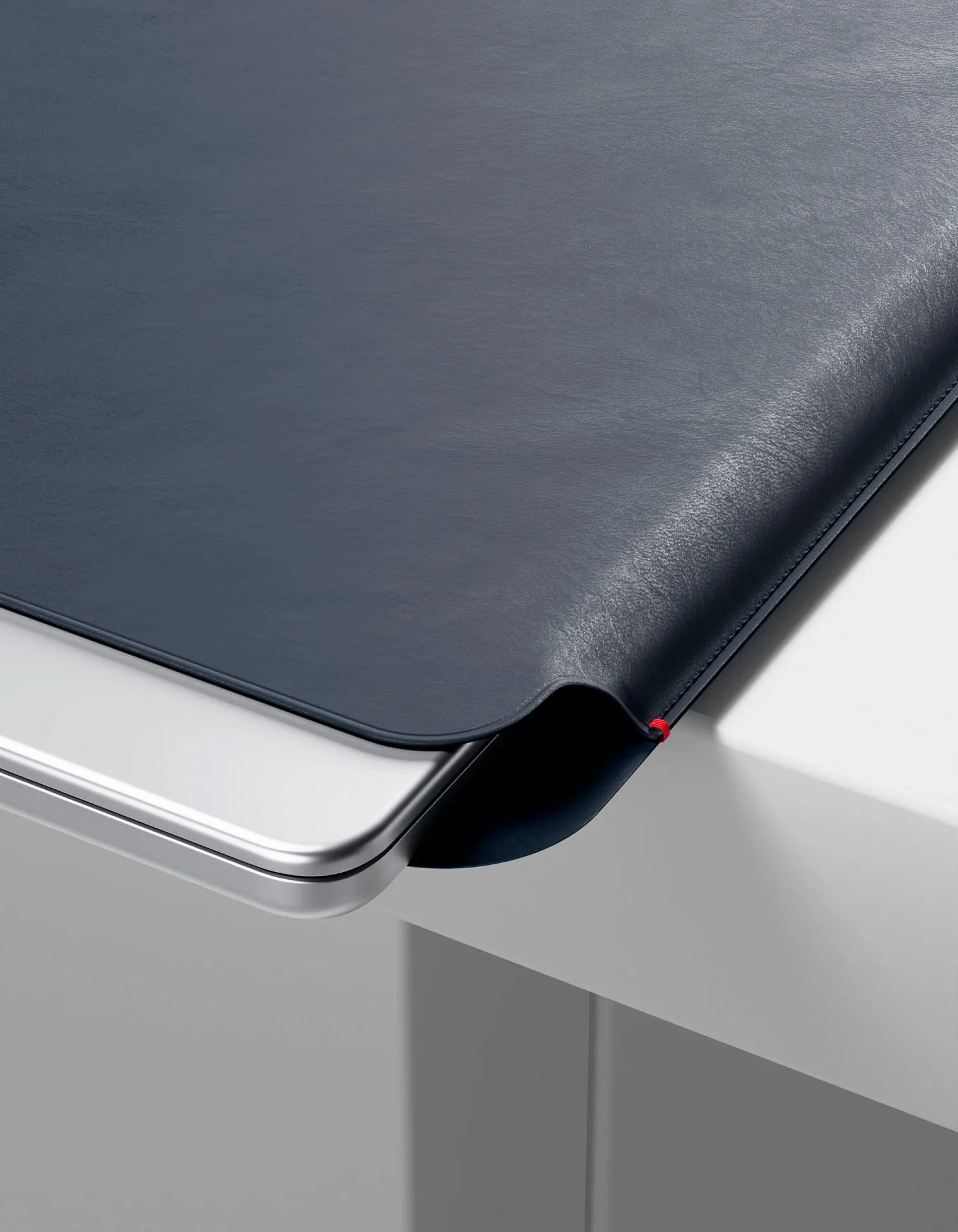 Чехол защитный VLP Velar Sleeve для MacBook Air (13.6") из экокожи, темно-синийphoto1