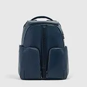 Кожаный рюкзак для ноутбука 14" с RFID Piquadro CA7180W143/BLU, синий