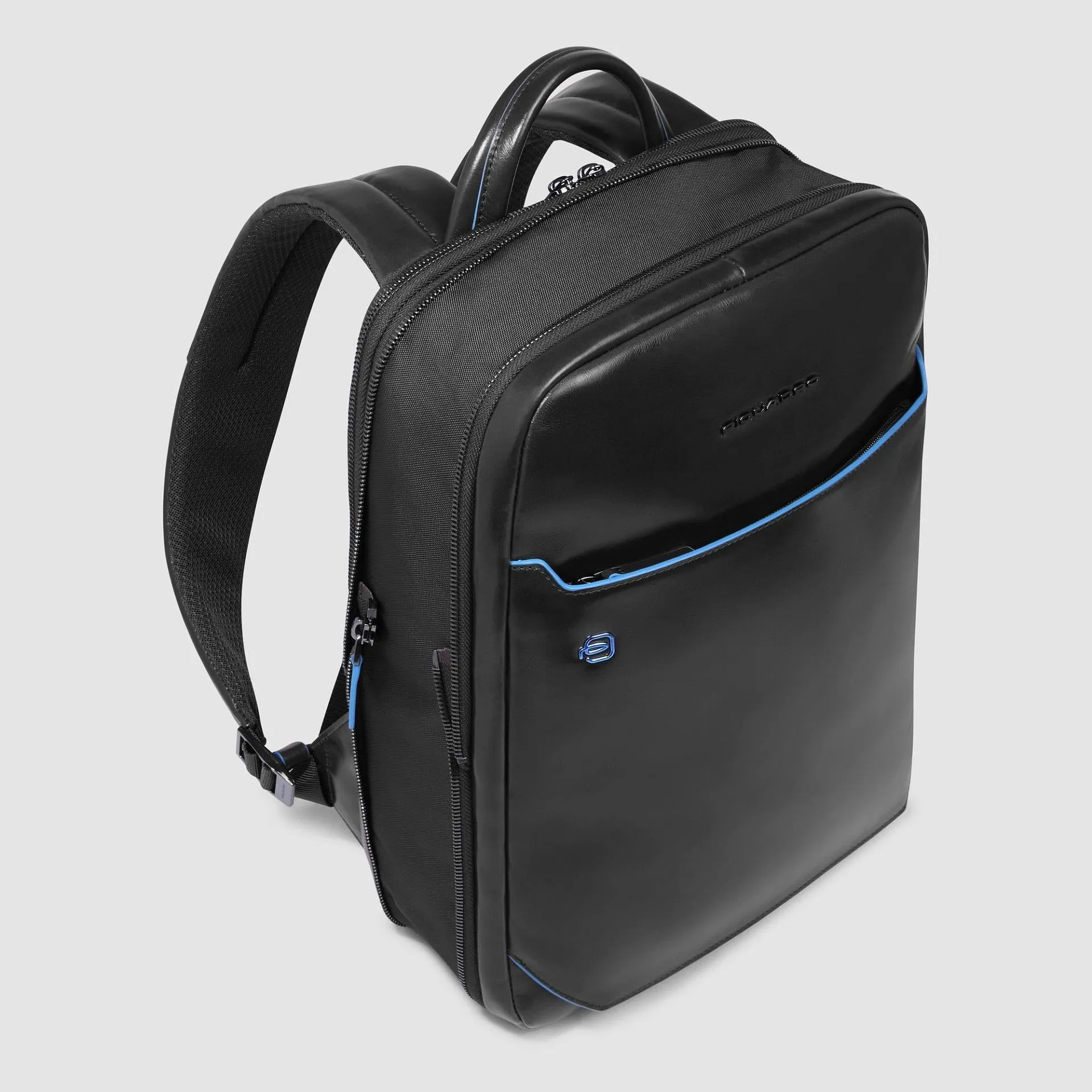 Кожаный рюкзак для ноутбука 14" с RFID-защитой Piquadro CA6311B2/N, чёрныйphoto3