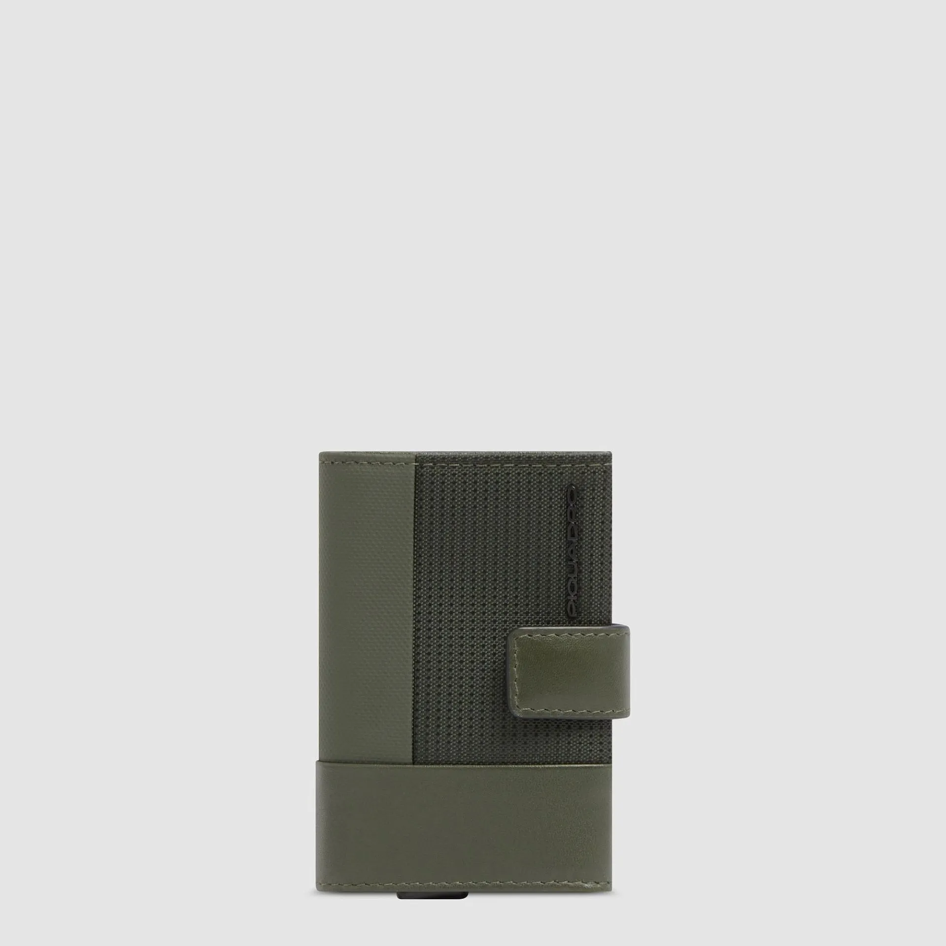 Картхолдер с автоматической подачей карт и RFID-защитой Piquadro PP5649W145R/VE, зелёныйphoto0