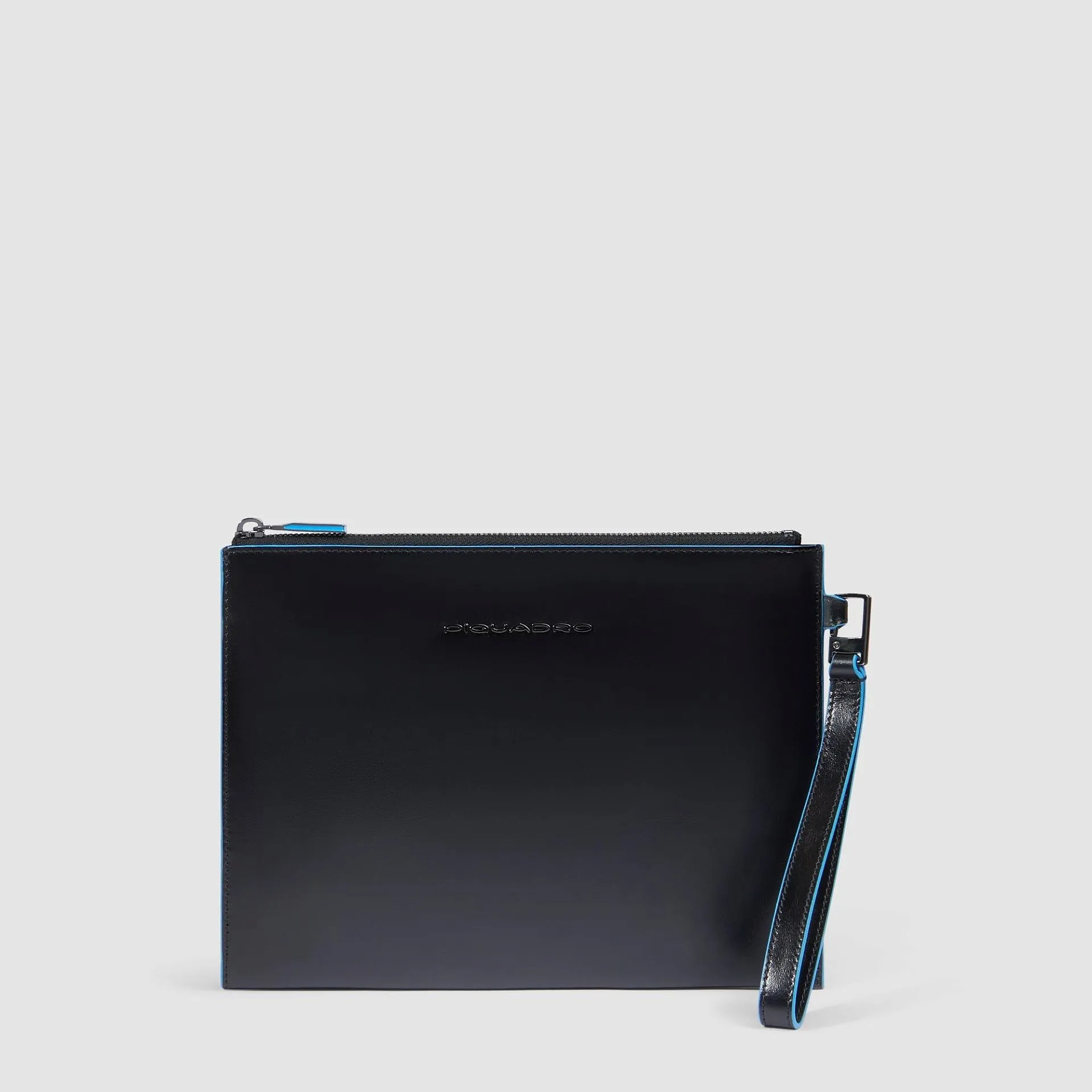 Кожаный клатч для iPad mini с карманом для AirPods Piquadro AC6509B2/N, чёрныйphoto0