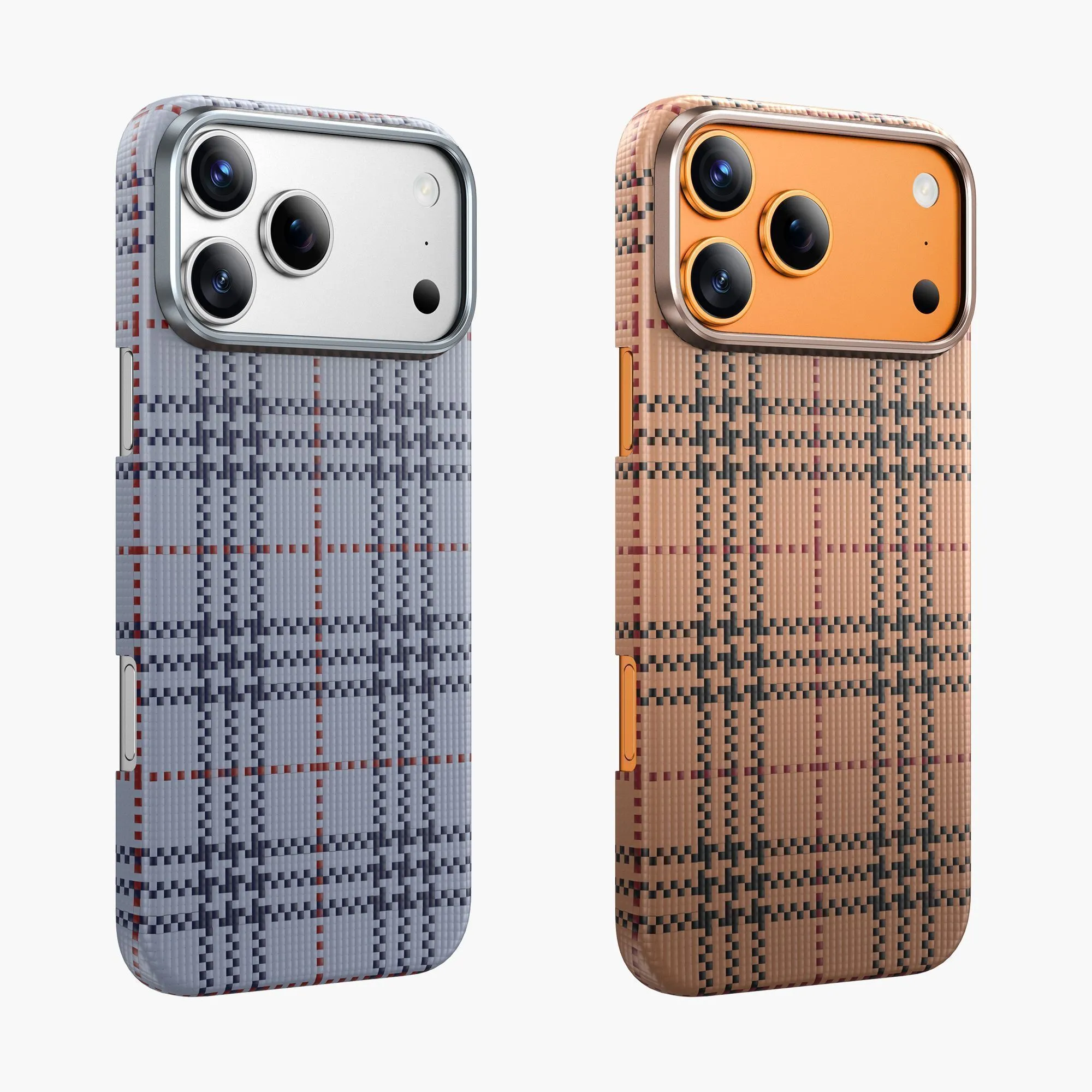 Чехол защитный KEEPHONE KEVLAR SCOTS для iPhone 17 Pro / iPhone 18 Pro, пустынный титанphoto4