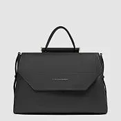 Женская кожаная сумка для ноутбука 14" Piquadro BD6778W92/N, чёрный