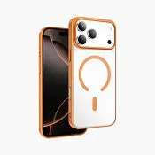 Чехол защитный KEEPHONE SKINGRIP с ремешком для iPhone 17 Pro Max / iPhone 18 Pro Max, космический оранжевый