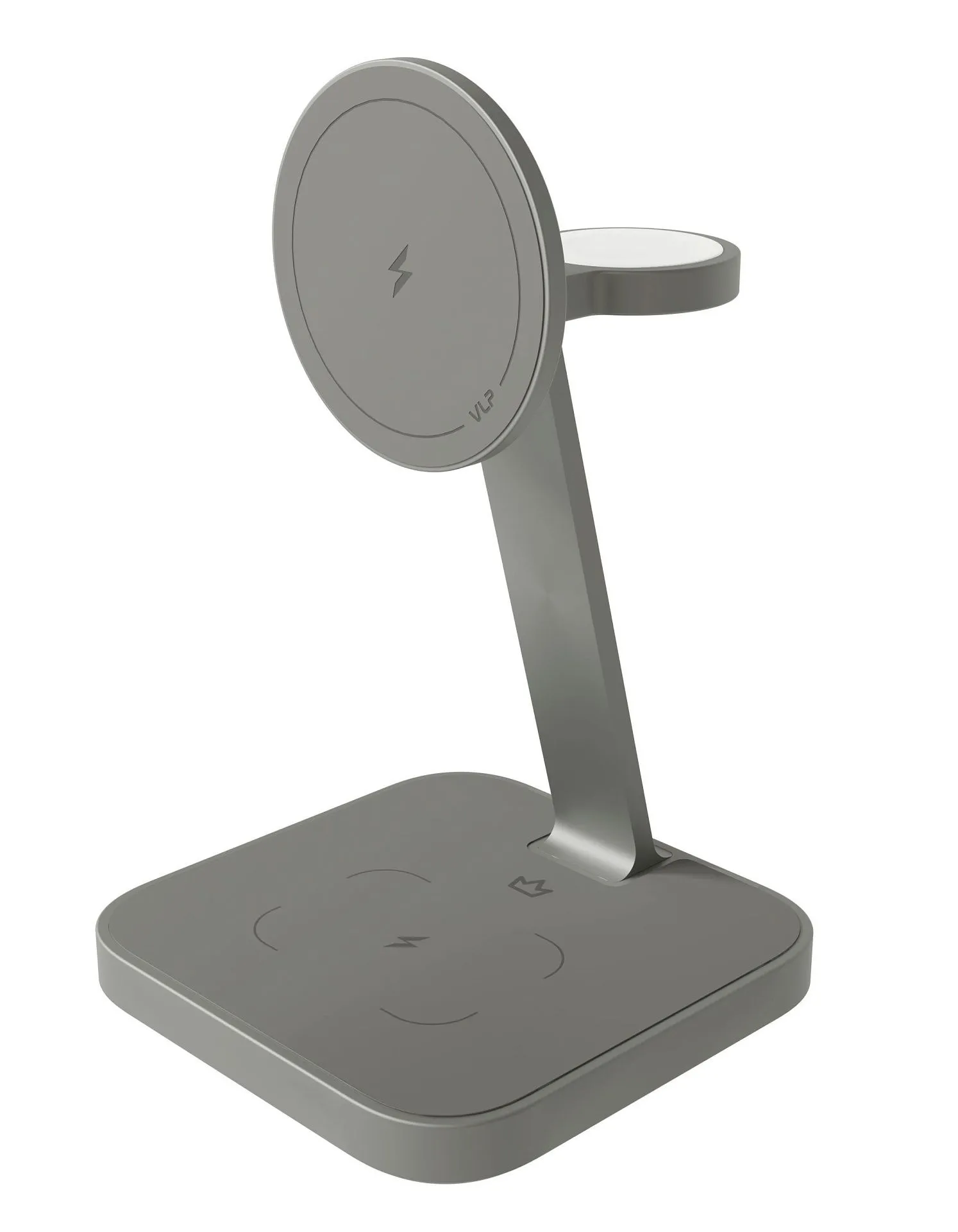 Беспроводное зарядное устройство VLP Unity Power 3in1 для Apple, натуральный титанphoto0