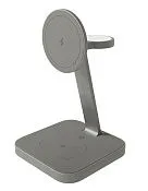 Беспроводное зарядное устройство VLP Unity Power 3in1 для Apple, натуральный титан
