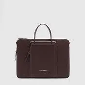 Женская рабочая сумка из кожи для ноутбука 15,6" Piquadro CA4021W92/BORO, бордовый