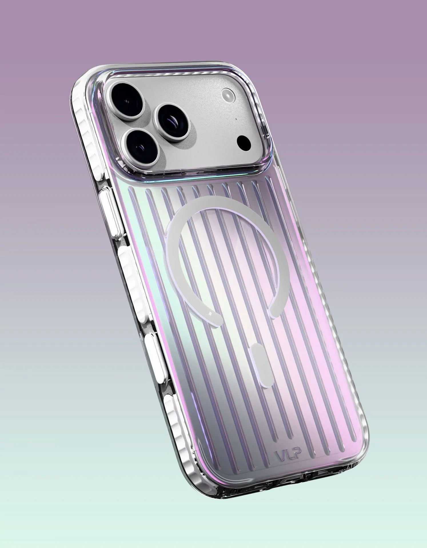 Чехол защитный VLP Pulse Case с MagSafe для iPhone 18 Pro, перламутрphoto1